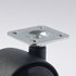 Bürostuhl Rolle Anschraubplatte 38x38mm