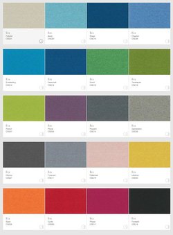 Era fabrics. Ein neuer, eleganter und strapazierfähiger Bezugsstoff für Bürostühle